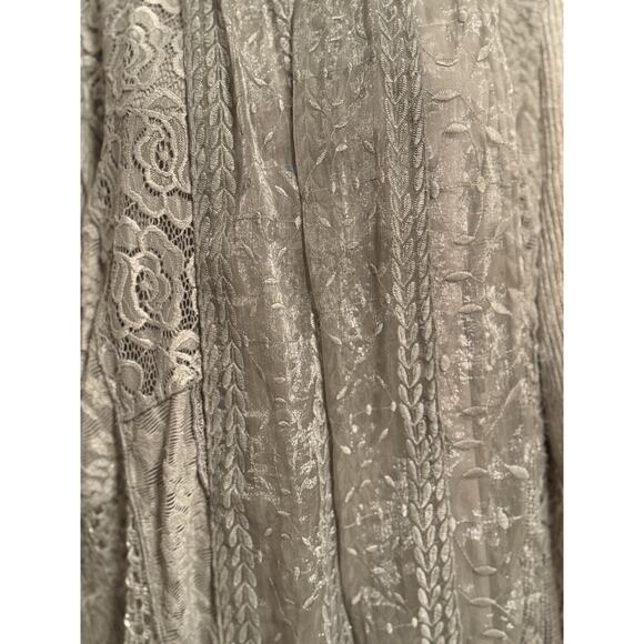 NWT Women's Multiples Lake House Sterling Cardigan & Tank Set, Size 1X - Picture 3 of 11